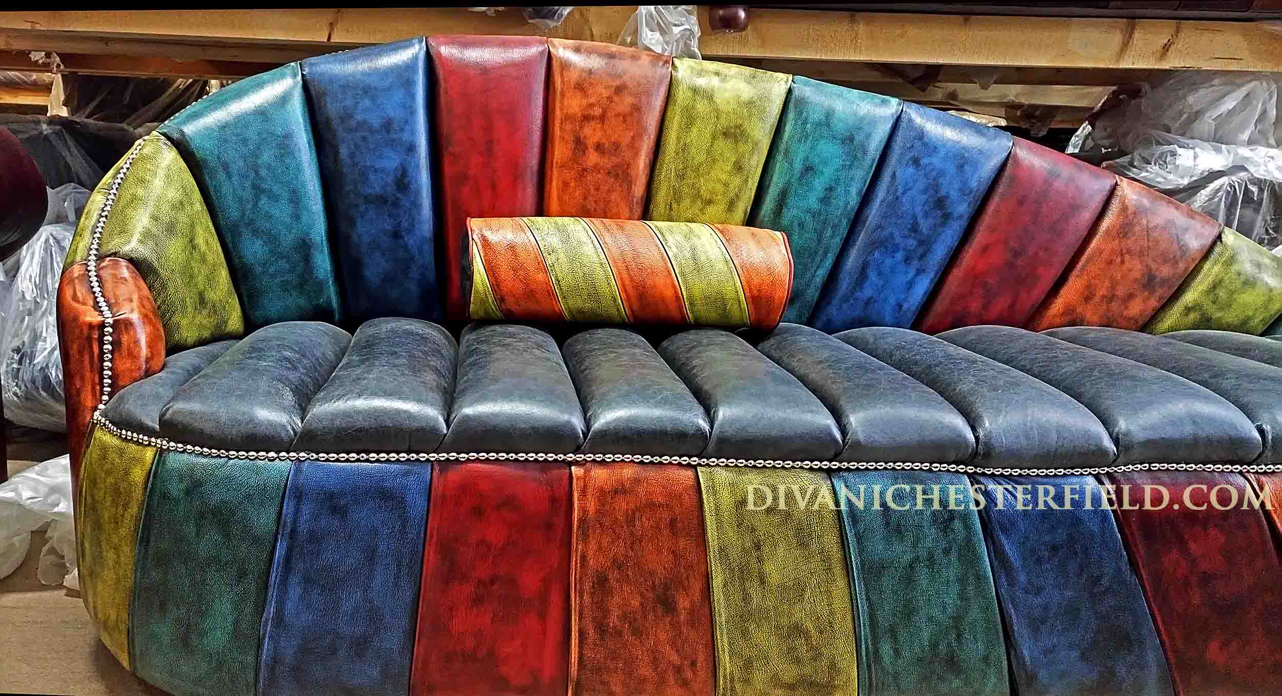 modern chesterfield sofa lemon leather