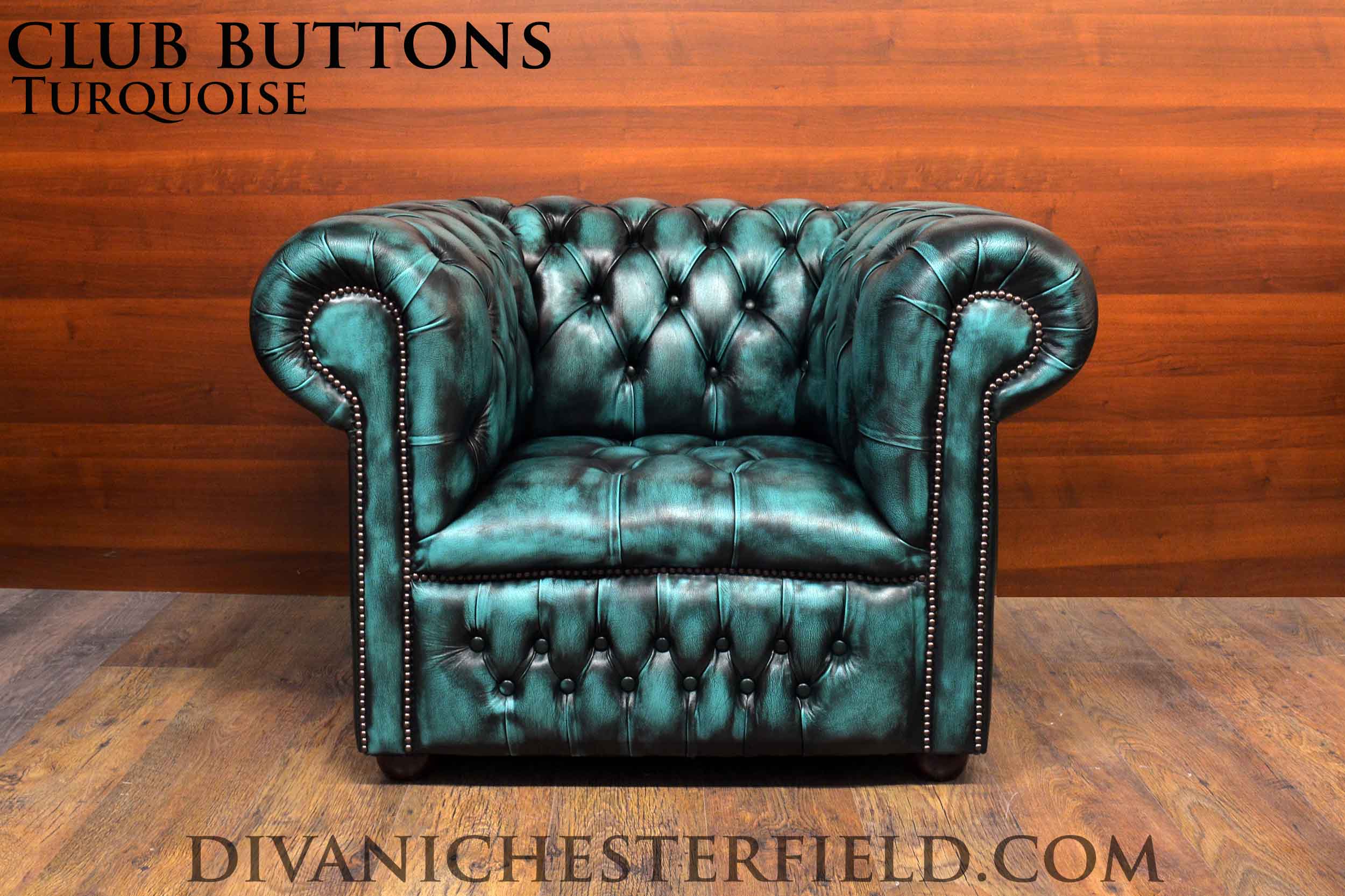 modern chesterfield chair orange leather