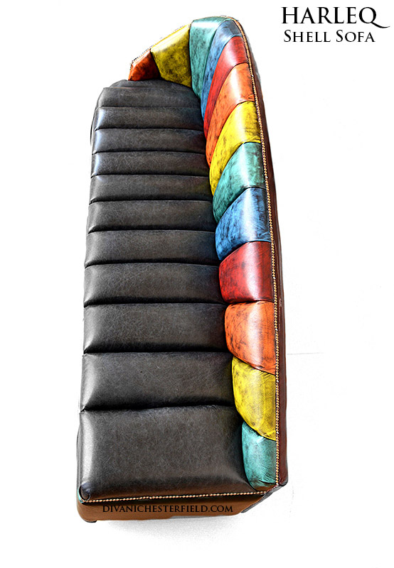 modern chesterfield sofa patchwork leather