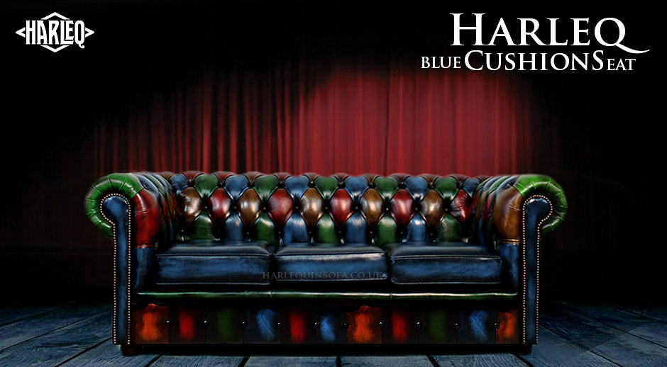 multicolour chesterfield sofa