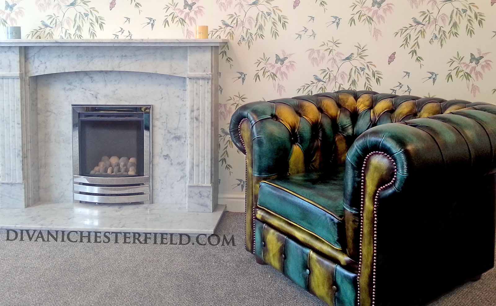 chesterfield patchwork leathers chairs multicoloured