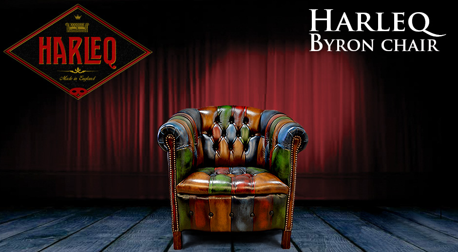 harleq chesterfield patchwork sofa