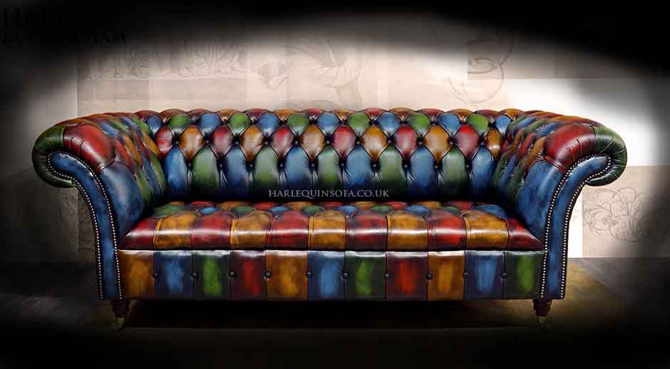 COLOR PATCH - chesterfield patchwork sofa  Patchwork sofa, Patchwork  furniture, Furniture design living room